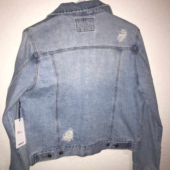 FOREVER 21 Denim Jacket - Picture 2 of 6